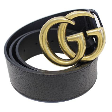 white gucci belt black buckle.